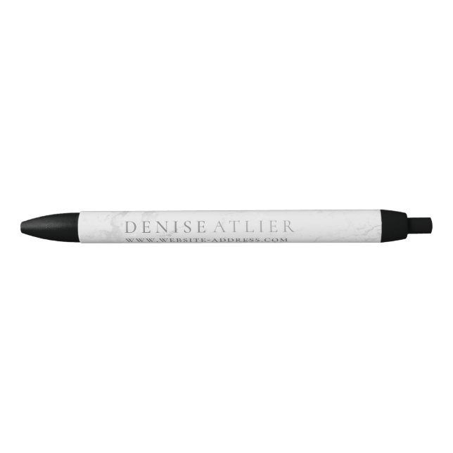 Modern Silver Vein Marble Pen (Front)