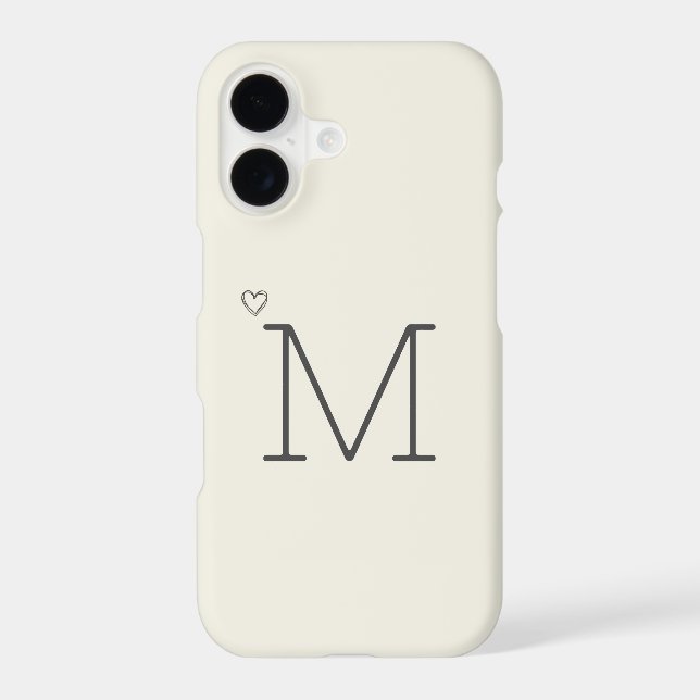 Modern Simpel  Iphone Case (Back)