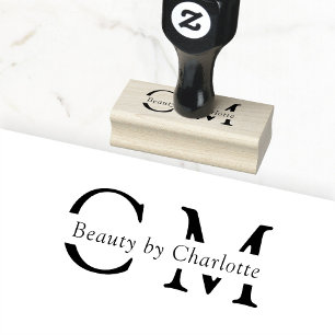 Modern, simpel, professional rubber stamp