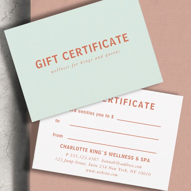 Modern, simpel, professional, salon, light-green (Creator Uploaded)