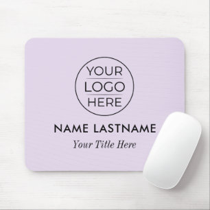 Modern Simple Add Your Logo Mouse Pad