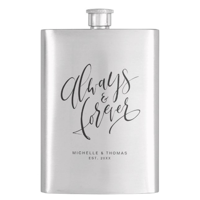 Modern Simple Always And Forever Script Flask (Front)