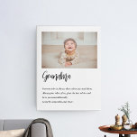 Modern Simple Best Grandma Ever Best Beauty Gift Canvas Print<br><div class="desc">"Modern Simple Best Grandma Ever Best Beauty Gift" is a beautiful and thoughtful gift that any grandma would love to receive. This unique gift combines a personalized photo collage with the heartwarming message "Best Grandma Ever" to create a meaningful and personalized keepsake. The photo collage can be customized with your...</div>