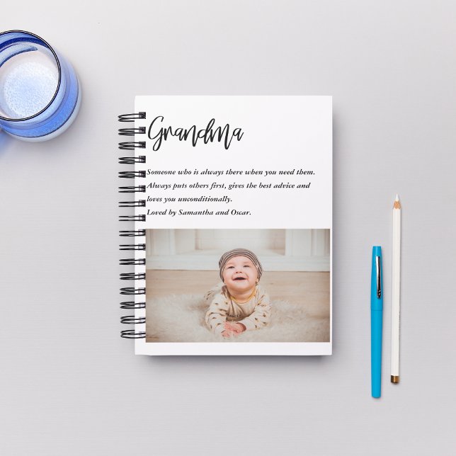 Modern Simple Best Grandma Ever Best Beauty Gift Notebook (Creator Uploaded)