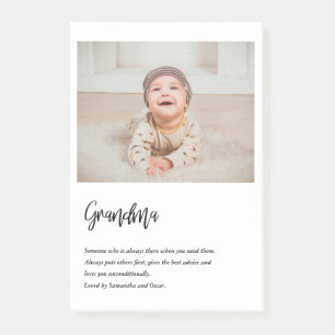 Modern Simple Best Grandma Ever Best Beauty Gift Post-it Notes