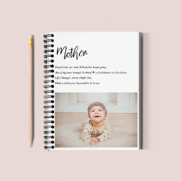Modern Simple Best Mother Ever Best Beauty Gift Notebook