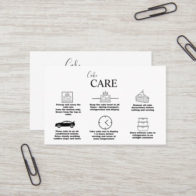 Modern Simple Black and White Business Card (Front/Back In Situ)
