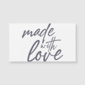 Modern, simple, bold graphic design Made with Love (Front)