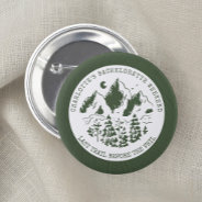 Modern Simple Camping Weekend Bachelorette Party Button at Zazzle