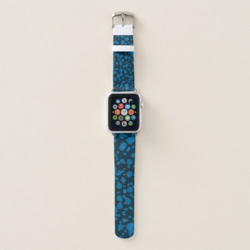 Modern simple celebration concept graphic art apple watch band