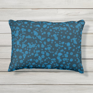 Modern, simple celebration concept graphic art outdoor pillow