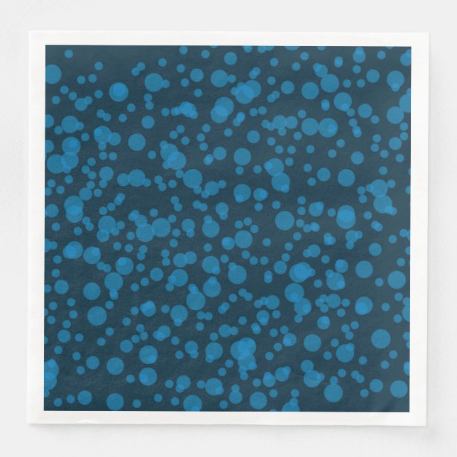 Modern, simple celebration concept graphic art paper dinner napkins (Front)