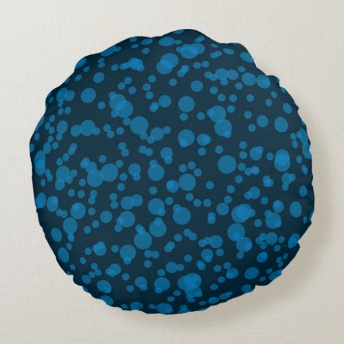 Modern simple celebration concept graphic art round pillow