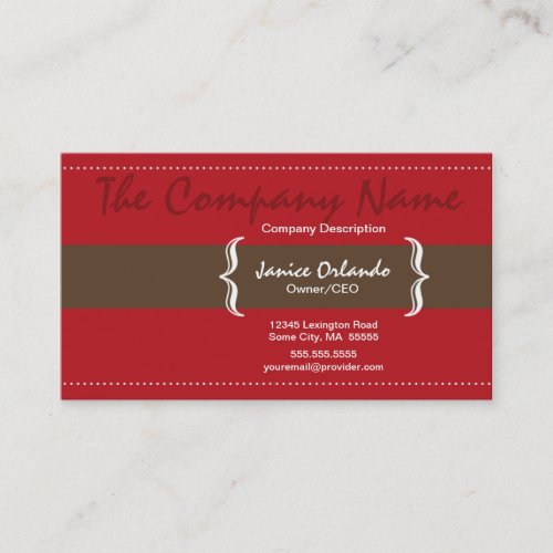 Modern Simple Chic Business Card 4