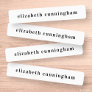Modern Simple Chic Cute Typography Add Your Name Kids' Labels