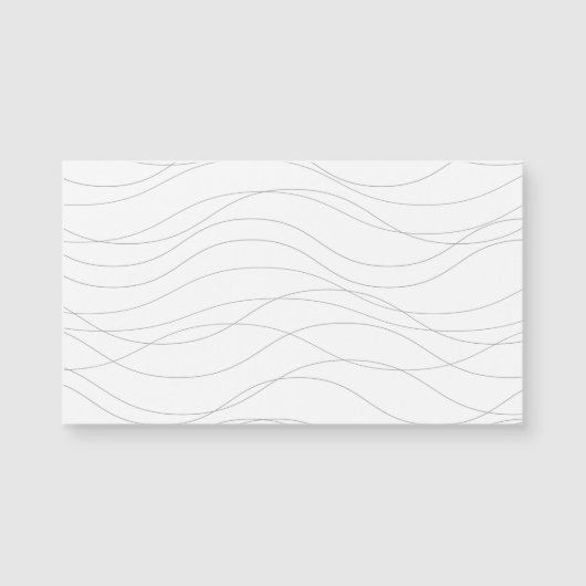 Modern, simple, chic, elegant wavy graphic lines (Front)