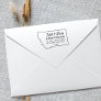Modern Simple Chic MONTANA State Return Address  Rubber Stamp