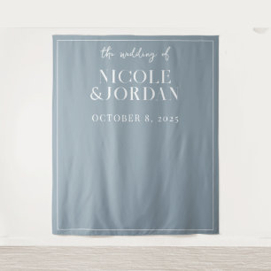 Modern Simple Chic Wedding Backdrop