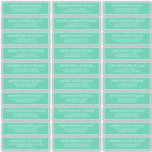 Modern Simple Chic Wedding Guest Names Address Sticker<br><div class="desc">Composed of simple sans serif and modern serif typography. These elements are simple,  elegant,  and modern. This has 30 stickers. 
 
 This is designed by White Paper Birch Co. exclusive for Zazzle.
 
 Available here:
 http://www.zazzle.com/store/whitepaperbirch</div>