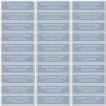 Modern Simple Chic Wedding Guest Names Address Sticker<br><div class="desc">Composed of simple sans serif and modern serif typography. These elements are simple,  elegant,  and modern. This has 30 stickers. 
 
 This is designed by White Paper Birch Co. exclusive for Zazzle.
 
 Available here:
 http://www.zazzle.com/store/whitepaperbirch</div>