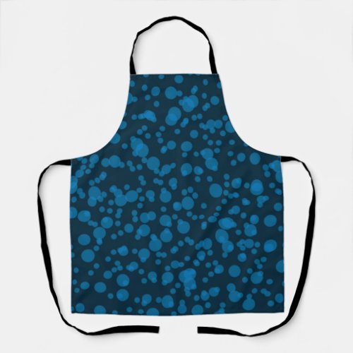 Modern simple circles in celebration abstract apron