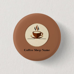 Modern Simple Coffee Shop professional  shop Button