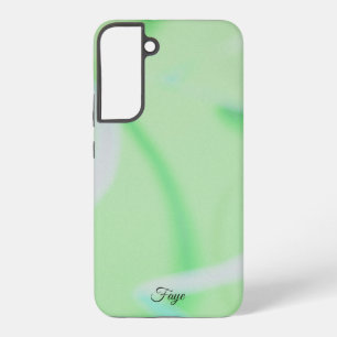 Modern Simple Colorful rainbow gradient galaxy sea Samsung Galaxy S22+ Case