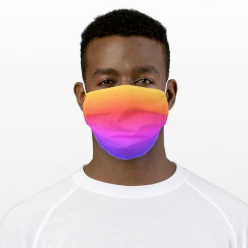 Modern Simple Colorful Urban Retro Adult Adult Cloth Face Mask