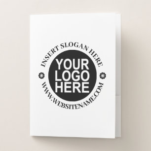 Modern Simple Company Logo pocket Folder
