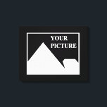 Modern Simple Create Your Own Wedding Picture Canvas Print<br><div class="desc">You can customize it with your photo,  logo or with your text.  You can place them as you like on the customization page. Modern,  unique,  simple,  or personal,  it's your choice.</div>