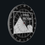 Modern Simple Create Your Own Wedding Picture Dart Board<br><div class="desc">You can customize it with your photo,  logo or with your text.  You can place them as you like on the customization page. Modern,  unique,  simple,  or personal,  it's your choice.</div>
