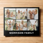 Modern Simple Custom 6 Photo Collage Jigsaw Puzzle<br><div class="desc">Create a fun and memorable activity with our Modern Simple Custom 6 Photo Collage Jigsaw Puzzle! Personalize this puzzle with six of your favorite photos for a unique and meaningful design. Perfect for family gatherings, game nights, or as a thoughtful gift, it combines entertainment with a personal touch. Made with...</div>