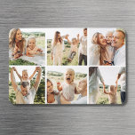 Modern Simple Custom 6 Photo Collage Magnet<br><div class="desc">Add a personal touch to your space with our Modern Simple Custom 6 Photo Collage Magnet! This stylish magnet lets you showcase six of your favorite photos, creating a unique and meaningful design. Perfect for your refrigerator, locker, or any magnetic surface, it combines functionality with a personal flair. Easy to...</div>