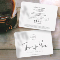 Modern Simple Custom Business Logo Coupon Promo
