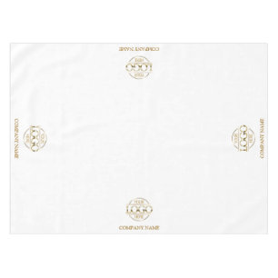 Modern Simple Custom Business Logo Promotional Tablecloth
