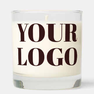 Modern Simple Custom Logo Professional Branding Scented Candle