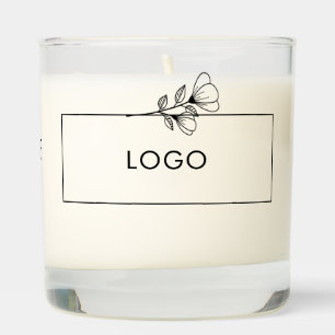 Modern Simple Custom Logo Scented Candle 