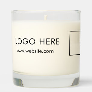 Modern Simple Custom Logo Scented Candle 