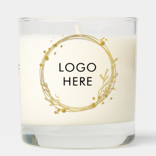 Modern Simple Custom Logo Scented Candle