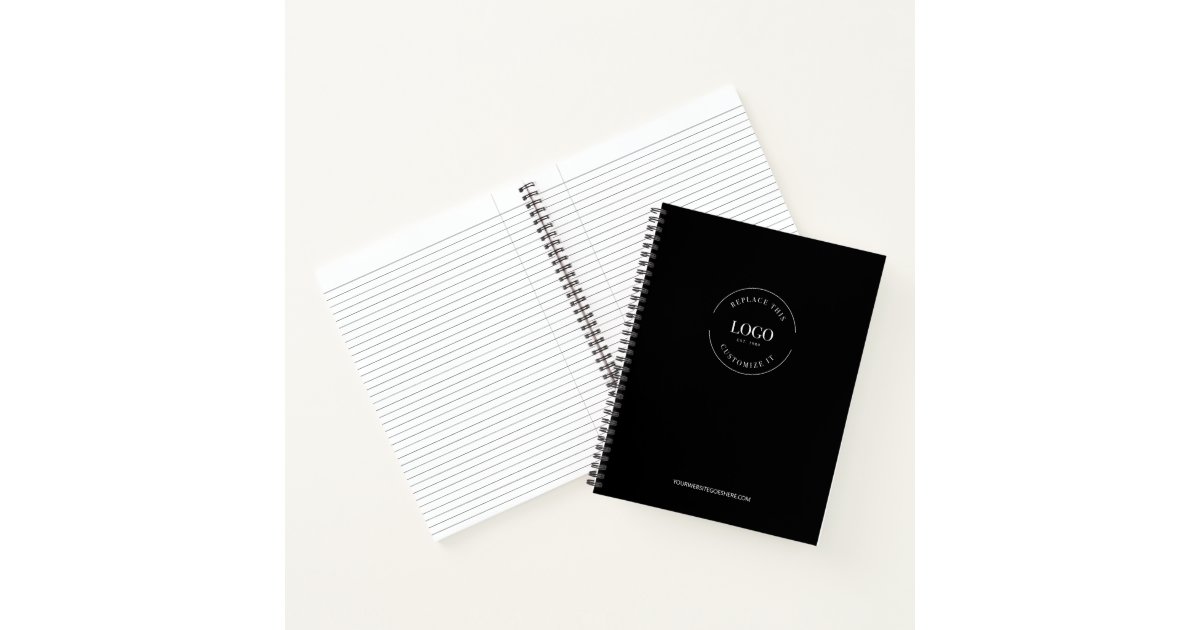 Black Page Premium Hardcover Journal, 6 x 8 by Artist's Loft