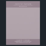 Modern Simple Design Elegant Professional Template Letterhead<br><div class="desc">Modern Simple Design Elegant Professional Template Letterhead.</div>