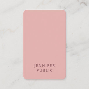 Modern Simple Design Elegant Trend Colors Template Business Card