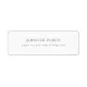 Modern Simple Design Professional Elegant Template Label | Zazzle