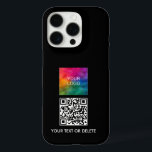 Modern Simple Design Upload Business Logo QR Code iPhone 16 Pro Case<br><div class="desc">Custom Upload Your Own Business Company Corporate Logo Name QR Code Modern Elegant Simple Design Template Promotional Accessories / Barely There iPhone 16 Pro Case. Phone Cases & Accessories / iPhone Cases / iPhone 16 Cases Online Shop.</div>