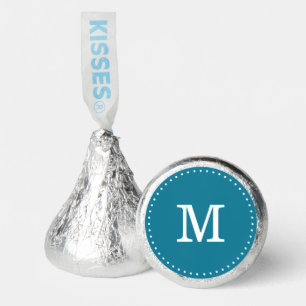 Modern Simple Dots Custom Monogram Hershey®'s Kisses®