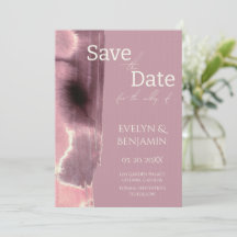 Modern, Simple, Dusty Rose Mauve