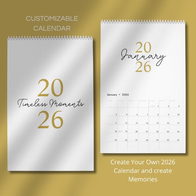 Modern Simple Elegant 2026 Calendar (Creator Uploaded)