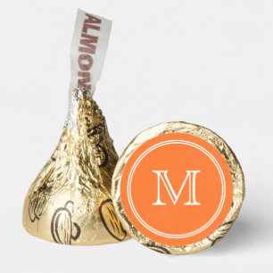 Modern Simple Elegant Chic Custom Monogram Hershey®'s Kisses®