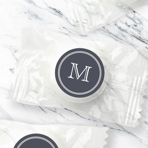 Modern Simple Elegant Chic Custom Monogram Life Saver Mints