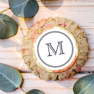 Modern Simple Elegant Chic Custom Monogram Reese's Peanut Butter Cups
